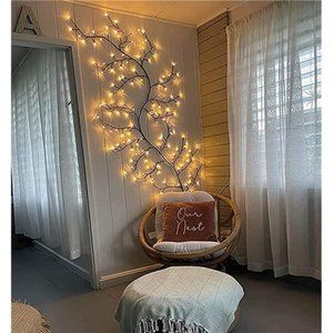 Enchanted Willow Vine, Christmas Decorations Flexible DIY Vines with Lights